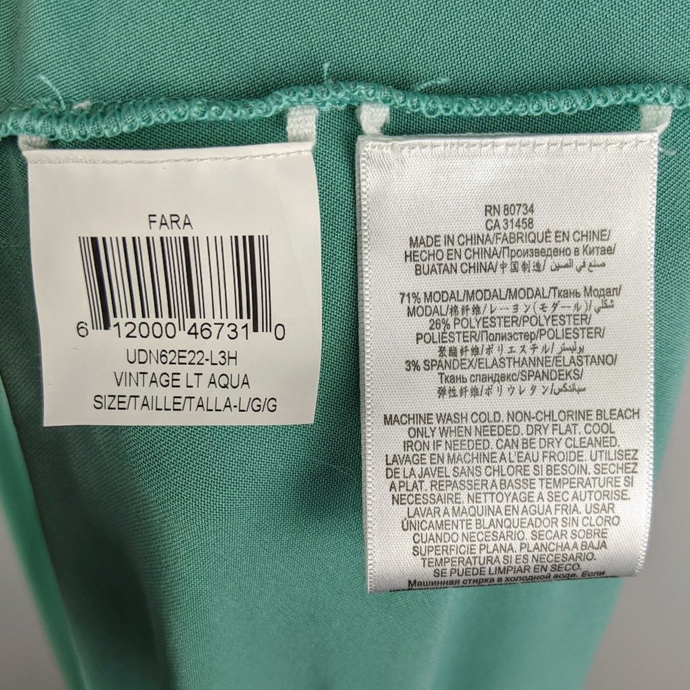 BCBG Max Azria Aqua Fara High Low Jersey Dress L - Picture 9 of 9